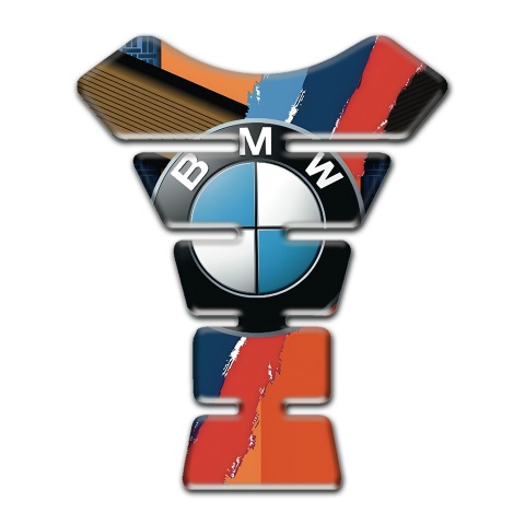 BMW Tank Protector Stylish Design Orange Motif