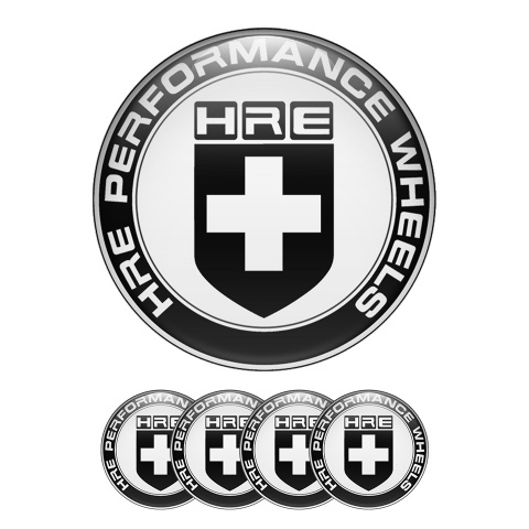 HRE Domed Stickers Wheel Center Cap Performance