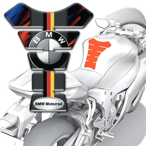 BMW Motorrad Tank Guard Pads Multicolored Style 