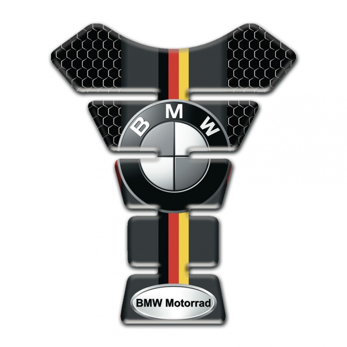 BMW Motorred High End Tank Protector Anti Slip Sticker style 