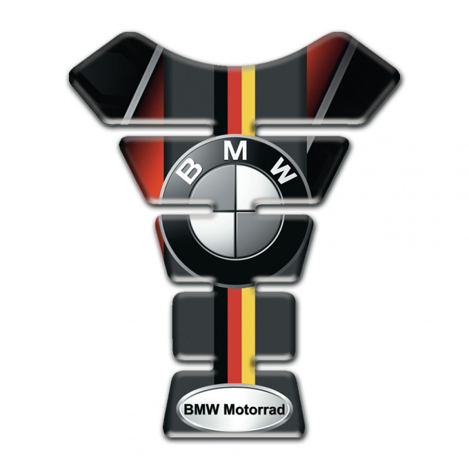 BMW Motorred Tank Protector High-Quality German Flag style 