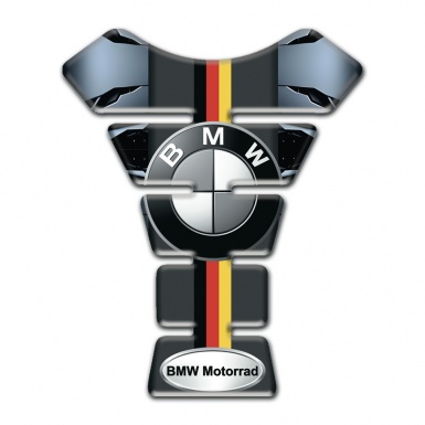 BMW Tank Guard Pads German Flag logo Style 