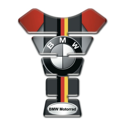 BMW Tank Guard Pads German Flag Style 
