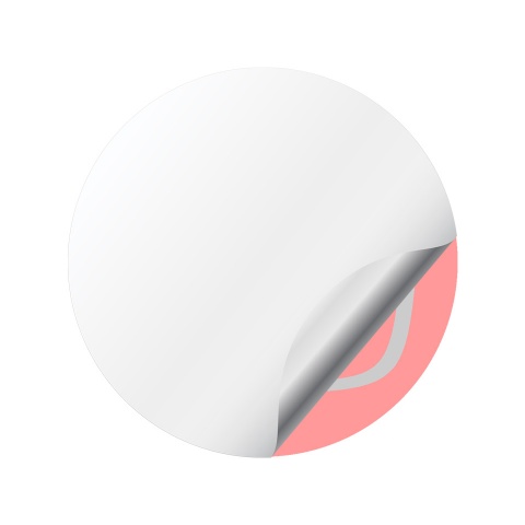 Honda Wheel Emblems for Center Cap Red Grey