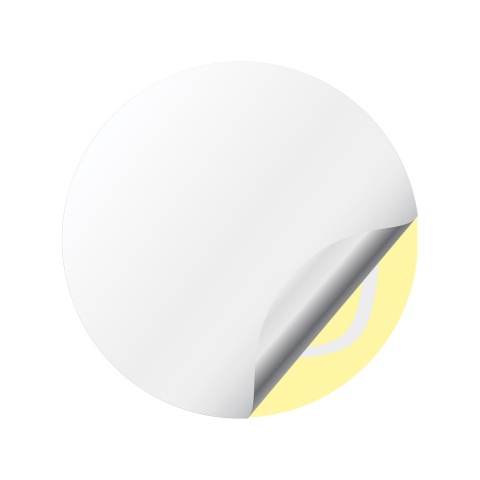 Honda Emblems for Wheel Center Caps Yellow Grey