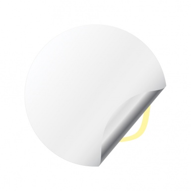 Honda Emblems for Wheel Center Caps White