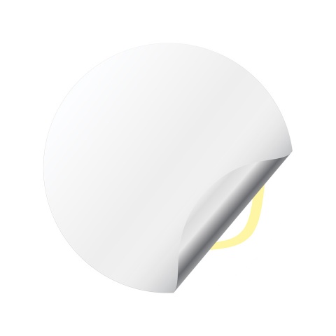 Honda Emblems for Wheel Center Caps White
