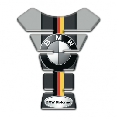 BMW Tank Pad Protector Grey Black Base German Flag Print 