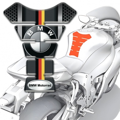 BMW Stylish High-Quality Tank Guard Pads Unique Design 