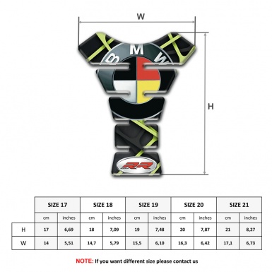 BMW RR Tank Protector High End Multicolored Edition 