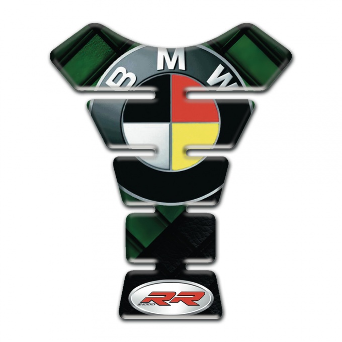 BMW RR Tank Protector Center Vision German Flag Style 