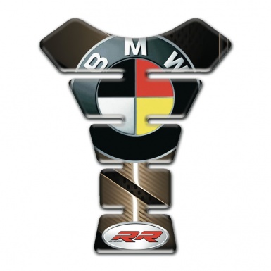BMW RR Racing Edition Tank Protector German Flag Logo 