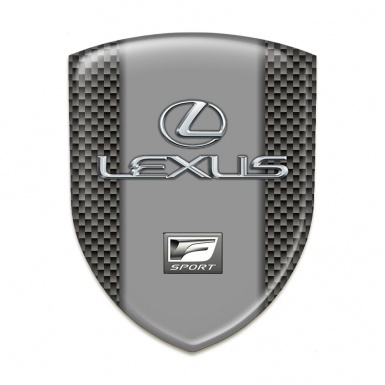 Lexus Emblem Exterior Light Carbon Style