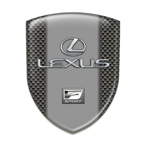 Lexus Emblem Exterior Light Carbon Style
