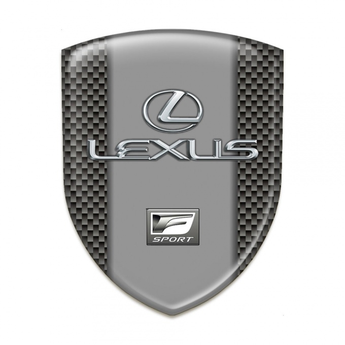 Lexus Emblem Exterior Light Carbon Style
