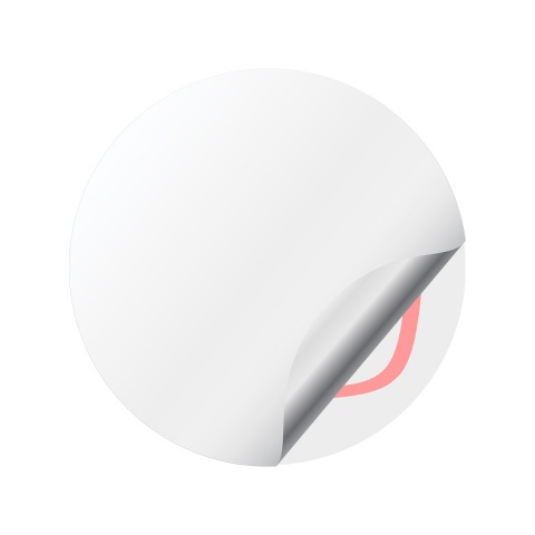 Honda Domed Emblems for Center Caps Navy Red