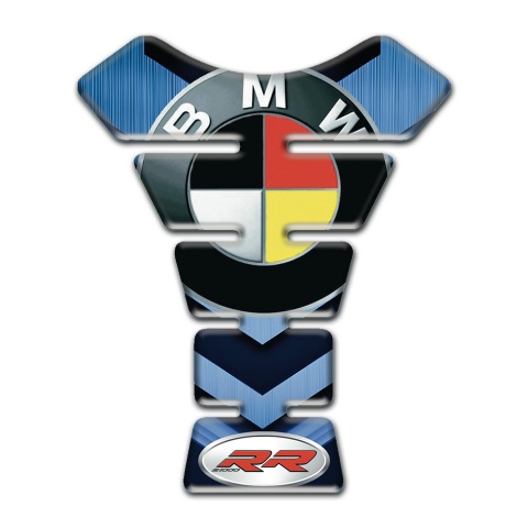 BMW Tank Protector Anti Slip Sticker Navy Blue Nuance Base RR Design 