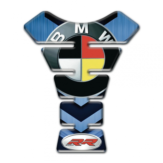 BMW Tank Protector Anti Slip Sticker Navy Blue Nuance Base RR Design 