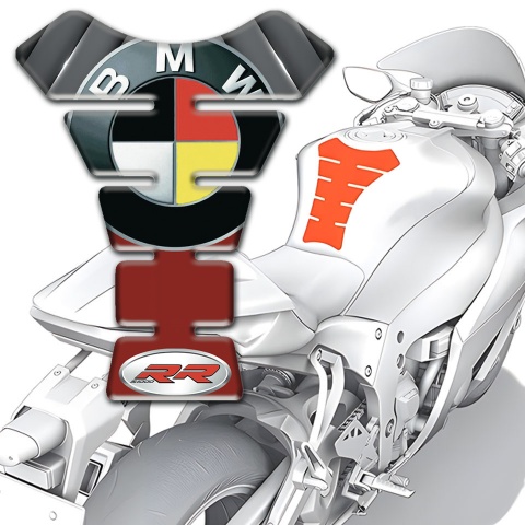 BMW Tank Pad Protector Silicone Sticker Premium Quality Vision