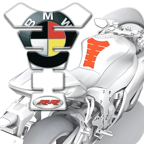 BMW Tank Protector White Base RR Edition 