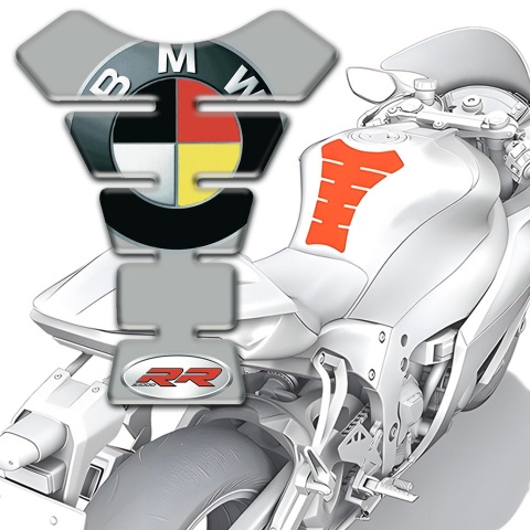 BMW Tank Pad Protector Greyprint RR Style 