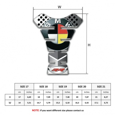 BMW RR Edition Tank Protector Unique Design 