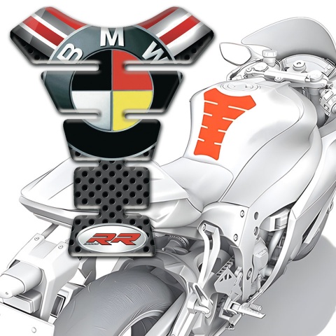 BMW RR Edition Motorcycle Tank Protector New Logo Style 