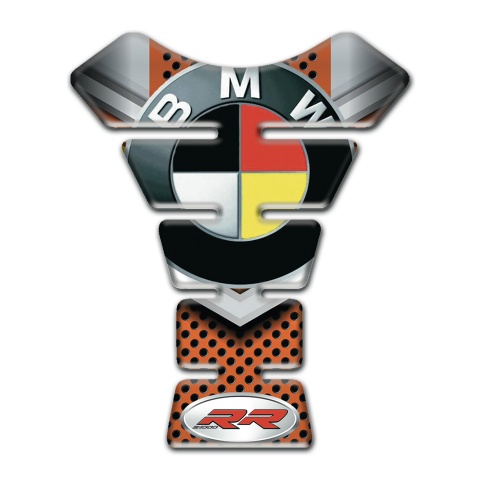 BMW RR Style  Tank Guard Pads Motorcycle Copper Details Design 
