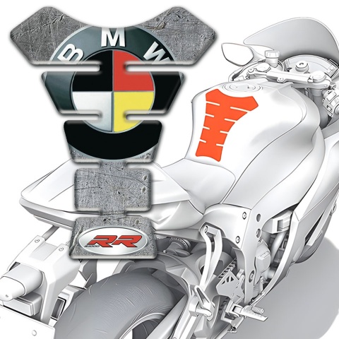 BMW RR Edition Tank Protector Stone Base effect 