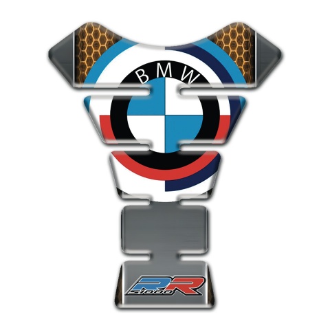 BMW Tank Protector Honeycomb base Motive and New Logo 