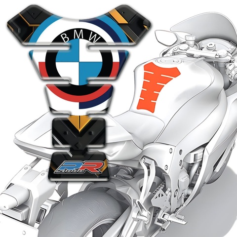 BMW RR Tank Guard Pads Stylish Base Vision New Logo 