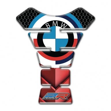 BMW Tank Guard Pads Anti Slip Sticker Round logo Style