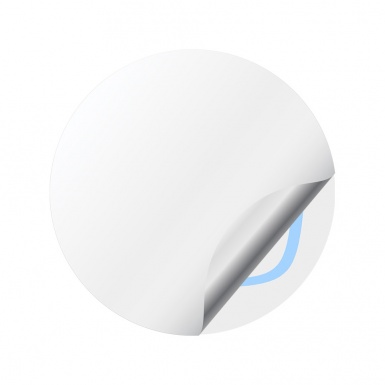 Honda Wheel Emblems for Center Caps Grey Blue