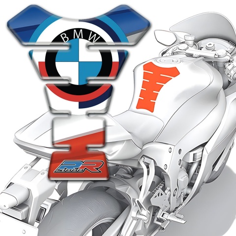 BMW RR Tank Fuse Red White Blue Base Design 