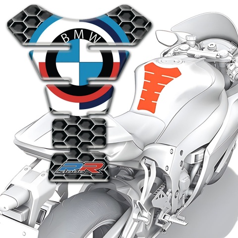BMW RR Version Tank Fuse Perforated Steel Design 