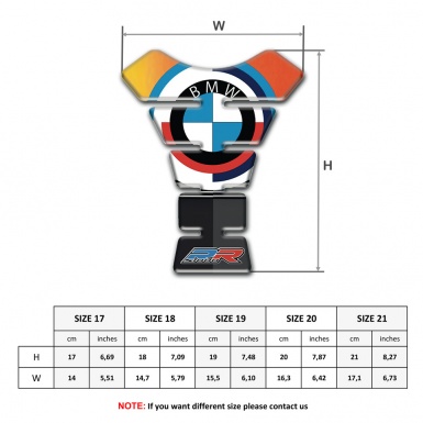 BMW RR Version Tank Fuse Colorful base 