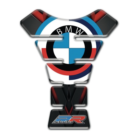 BMW RR Version Tank Guard Pads Black with Red Details Design 
