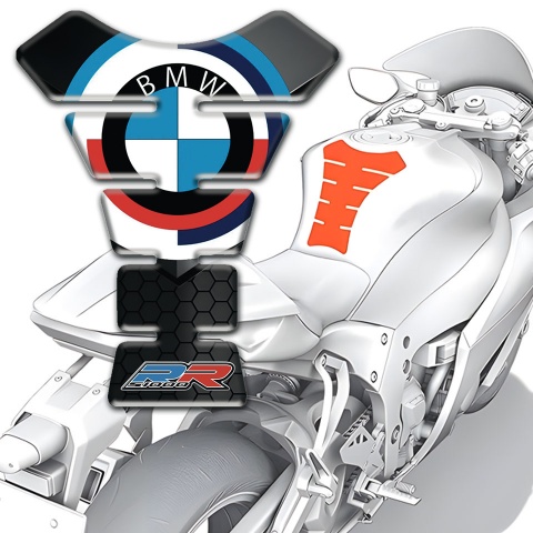 BMW Tank Protector Silicone Sticker New Logo Design 