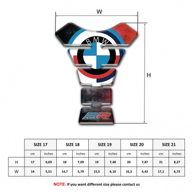 BMW RR Variant Center Tank  Protector 
