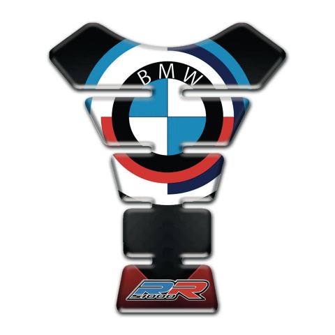 BMW RR Tank Guard Pads Black Red background Edition 