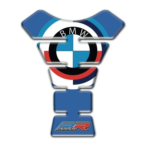 BMW Tank Guard Pads Blue Background RR Version