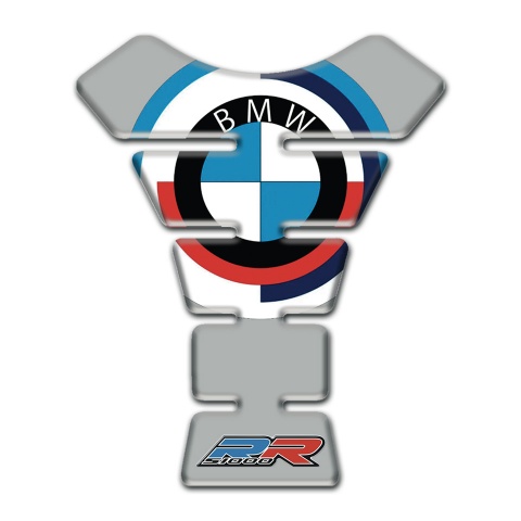 BMW Tank Guard Pads New Logo style Grey Base Design 