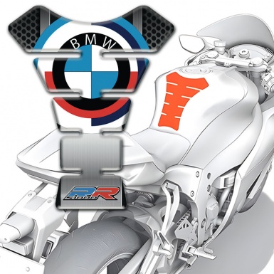 BMW Tank Fuse Silicone Sticker Unique Vision RR Edition 