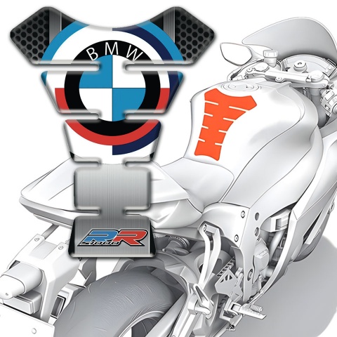 BMW Tank Fuse Silicone Sticker Unique Vision RR Edition 