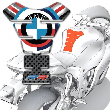 BMW Tank Protector Unique Anti Slip Sticker Stylish model 