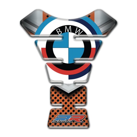 BMW Silicone Sticker Tank Fuse Copper Motiff RR style 