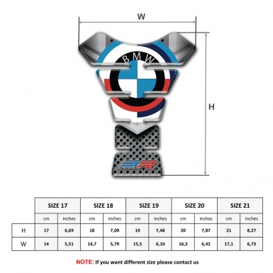 BMW Tank Pad Protector Stylish Decoration RR Vision 