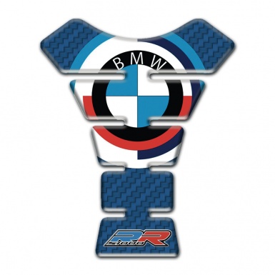 BMW Tank Fuse Rr Style Navy Bluer Carbon base 