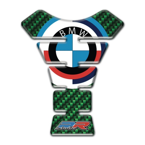 BMW Tank Pad Protector RR style Green carbon Edition 