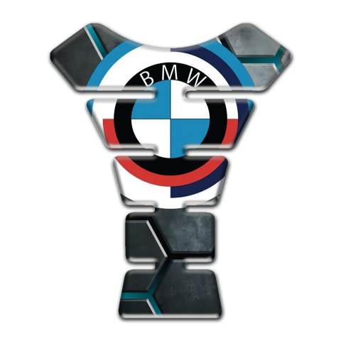 BMW Tank Guard Pads Grey Ornaments Design Base 